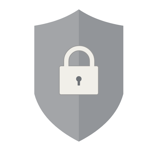Data security lock icon