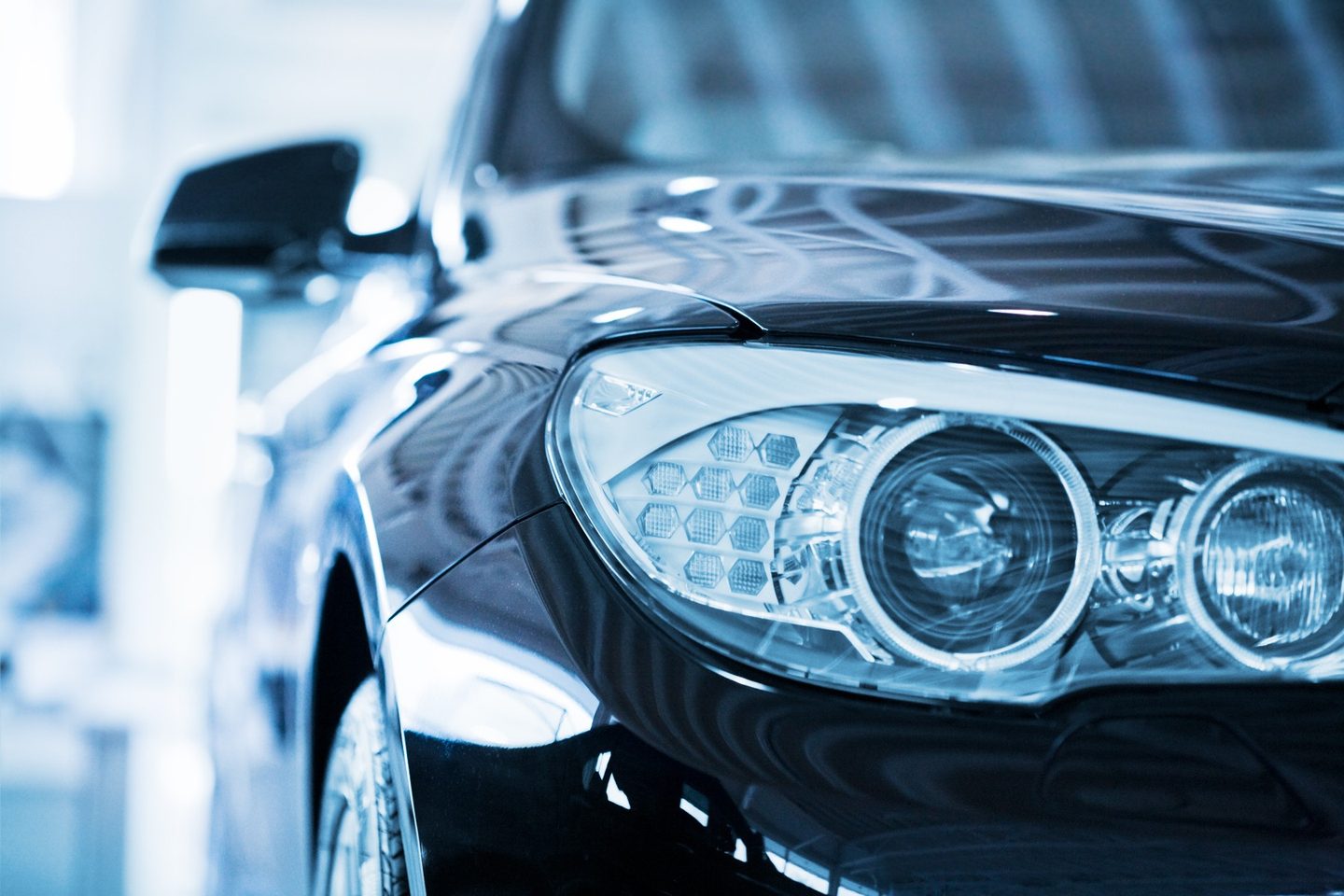 Modern car headlight